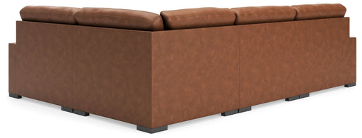 Calden - 4-Piece Sectional - Caramel - Simple Home Plus