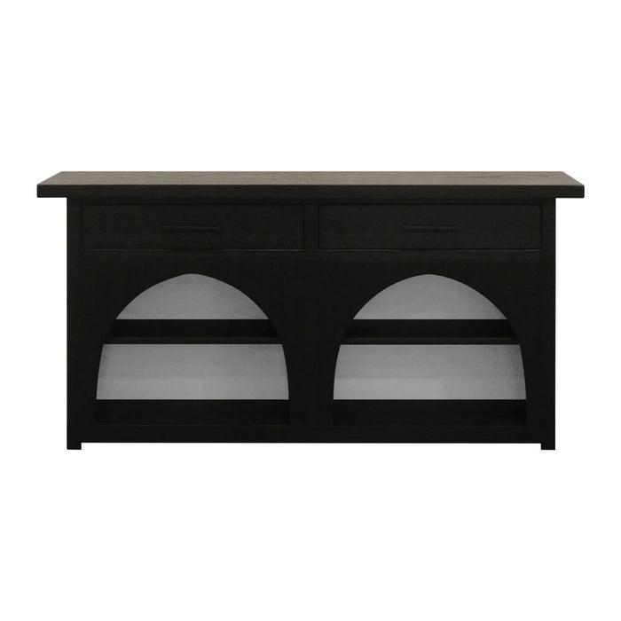 Grayson - Accent Console - Black / Gray - Simple Home Plus