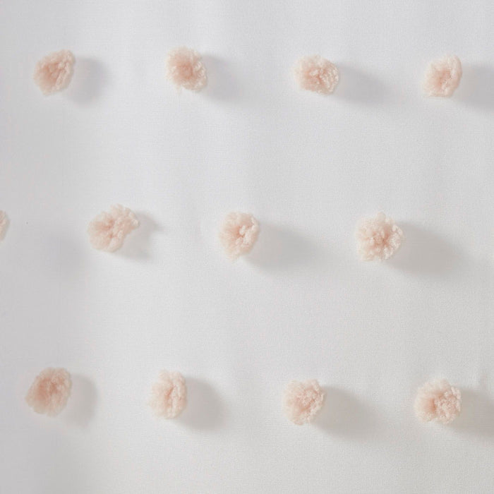 Sophie - Shower Curtain - Blush - Simple Home Plus