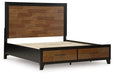 Kraeburn - Panel Storage Bed - Simple Home Plus