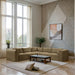 Shaggy - 5 Piece Modular Corner Sectional - Simple Home Plus