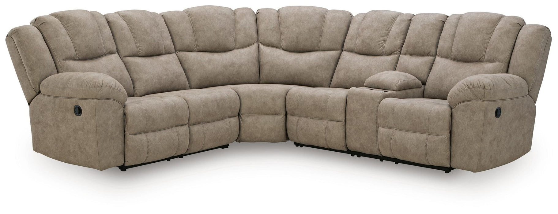 Pearce-Pike - Reclining Sectional - Simple Home Plus