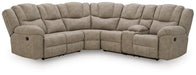 Pearce-Pike - Reclining Sectional - Simple Home Plus