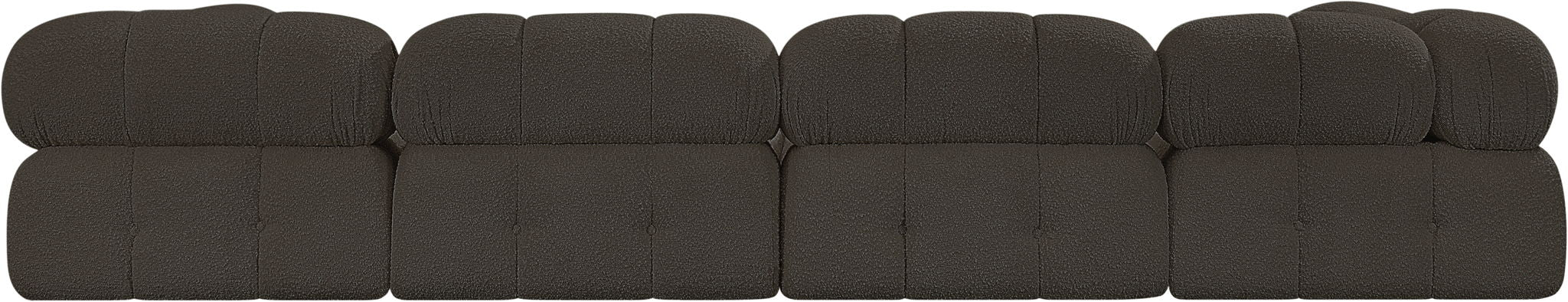 Ames - 5 Piece Fabric Modular Sectional - Simple Home Plus