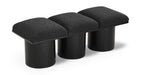 Pavilion - 3 Piece Modular Bench With Black Base - Simple Home Plus
