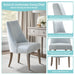 Winfield - Upholstered Dining Chair (Set of 2) - Light Gray - Simple Home Plus