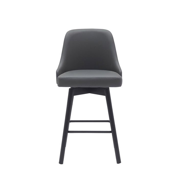 Sicily - Swivel Wood Stool - Simple Home Plus