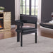Romeo - Faux Leather Dining Chair With Black Base (Set of 2) - Simple Home Plus