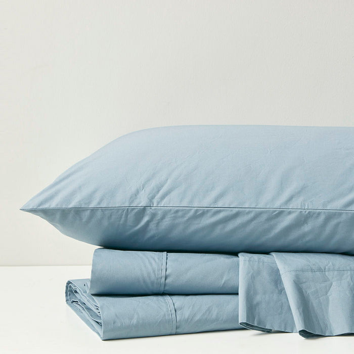 California King Peached Percale Sheet Set - Teal - Simple Home Plus