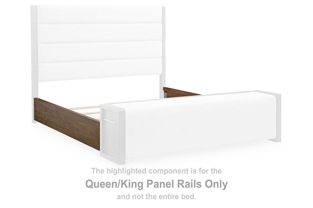 Marxmore - Queen/King Panel Rails - Brown - Simple Home Plus