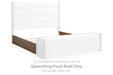 Marxmore - Queen/King Panel Rails - Brown - Simple Home Plus
