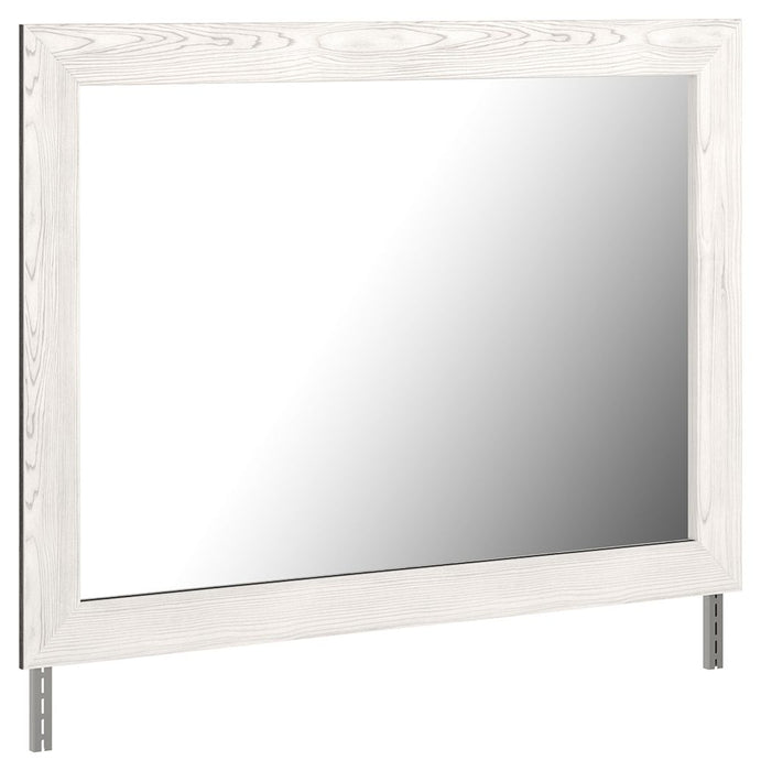 Gerridan - Bedroom Mirror - White / Gray - Simple Home Plus