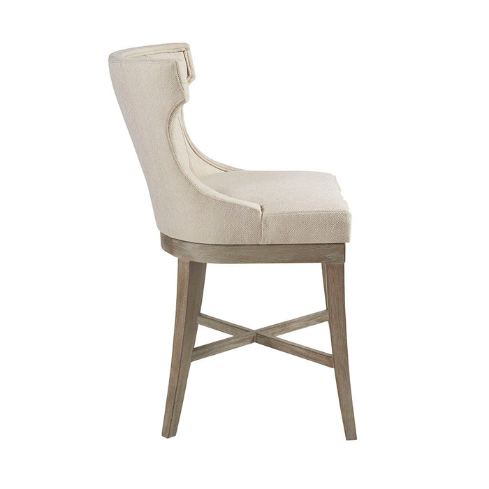 Carson - Counter Stool With Swivel Seat - Cream