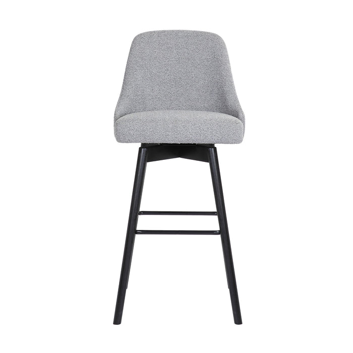 Sicily - Swivel Wood Stool - Simple Home Plus