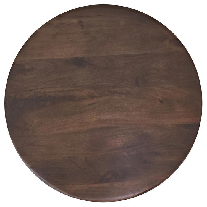 Dale - Round Solid Mango Wood Table - Simple Home Plus