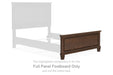Danabrin - Full Panel Footboard - Brown - Simple Home Plus
