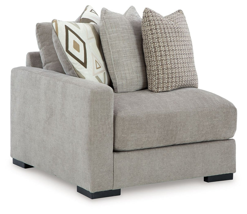 Aslan Court - Laf Corner Chair - Pebble - Simple Home Plus