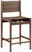 Rawlins - Counter Stool - Walnut Frame - Simple Home Plus