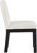 Conrad - Linen Dining Chair With Black Legs - Simple Home Plus