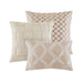 Shades of Serenity - Comforter Set - Tan / Ivory - Simple Home Plus