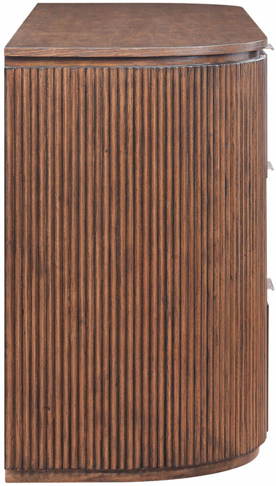 Astrid - Solid Wood And Oak Veneer Dresser - Simple Home Plus