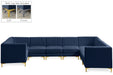 Alina - 8 Piece Modular U-Shaped Sectional - Simple Home Plus