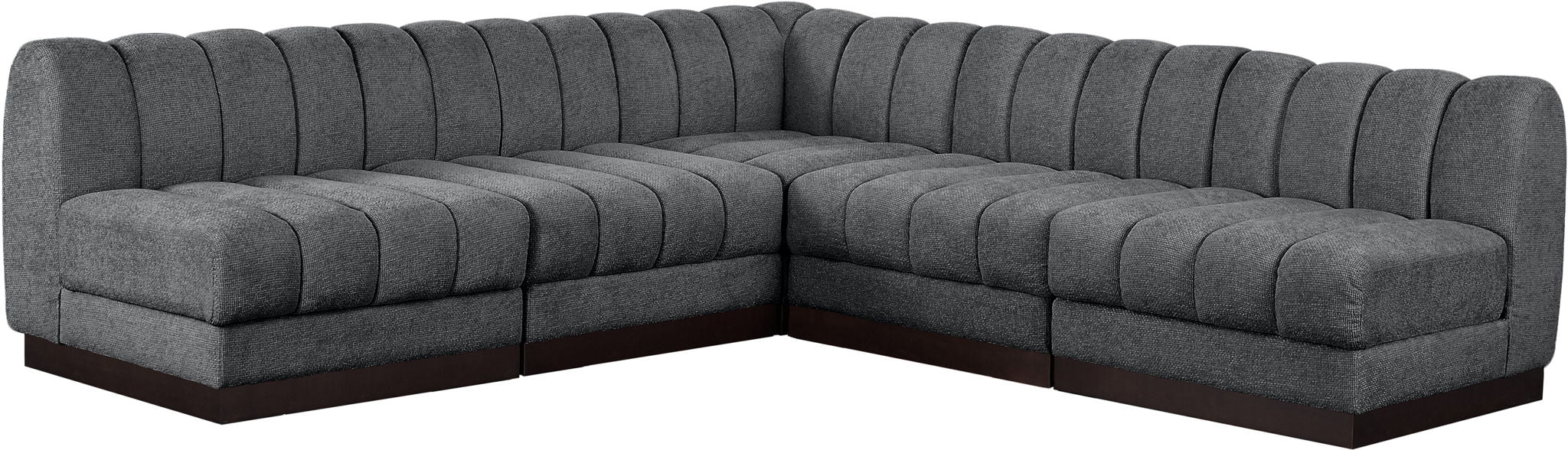 Quinn - 5 Piece Modular Sectional - Simple Home Plus