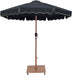 Amalfi - Aluminum Patio Umbrella - Light Brown Base / Light Brown Pole - Simple Home Plus