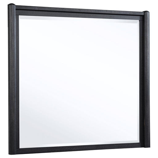 Leandro - Dresser Mirror - Burnished Black - Simple Home Plus
