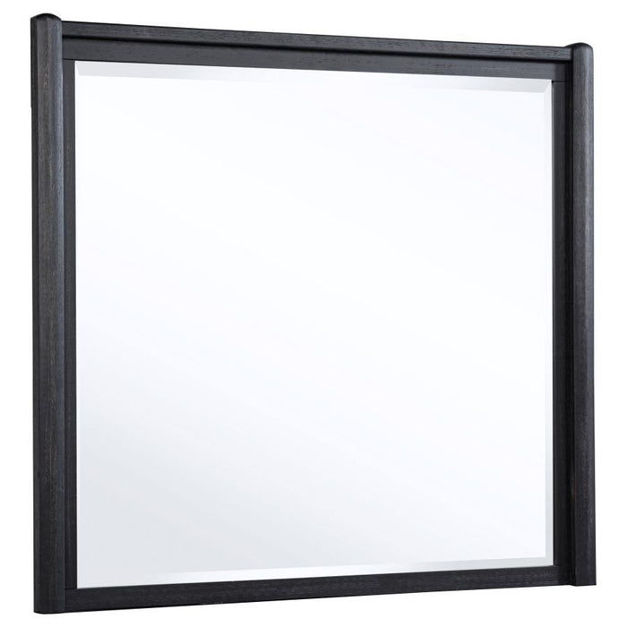 Leandro - Dresser Mirror - Burnished Black - Simple Home Plus