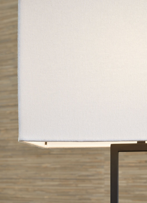 Voslen - Black / Brown - Metal Table Lamp (Set of 2) - Simple Home Plus