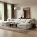 Indulge - Velvet 6 Piece Modular Double Chaise Sectional - Simple Home Plus