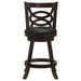 Calecita - Wood Swivel Counter Stool (Set of 2) - Simple Home Plus