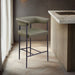 Malin - Faux Leather Counter Stool (Set of 2) - Simple Home Plus