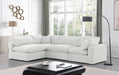 Comfy - 4 Piece Velvet Modular Armless Sectional - Simple Home Plus