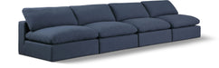 Comfy - Linen Modular Armless Sofa 4 Seats - Simple Home Plus