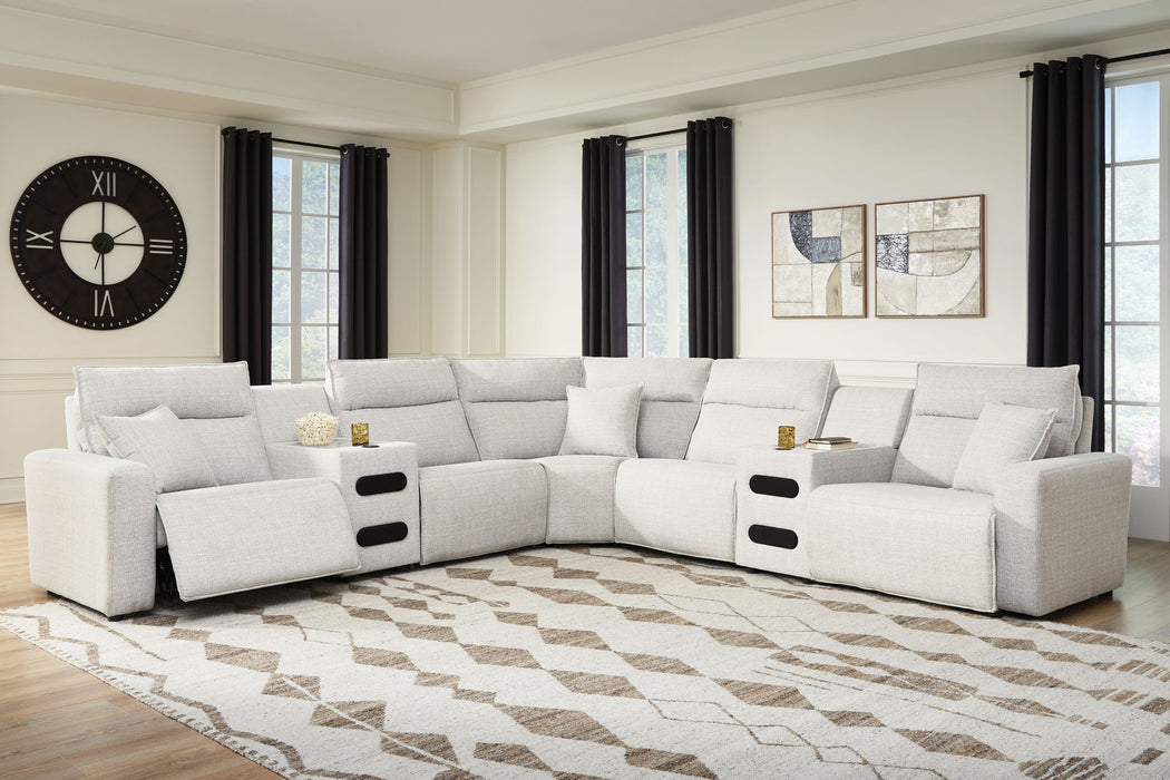 Modmax II - Reclining Sectional - Stone - Simple Home Plus