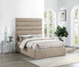 Adam - Chenille Fabric Bed With 70.5" Headboard - Simple Home Plus