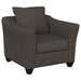 Salizar - Upholstered Flared Arm Accent Chair - Simple Home Plus
