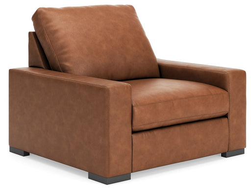Calden - Chair And A Half - Caramel - Simple Home Plus