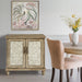 Driscoll - 2 Door Cabinet - Reclaimed Natural - Simple Home Plus