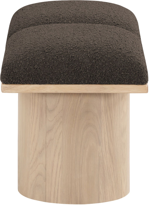 Pavilion - 2 Piece Modular Bench With Natural Base - Simple Home Plus