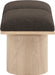 Pavilion - 2 Piece Modular Bench With Natural Base - Simple Home Plus