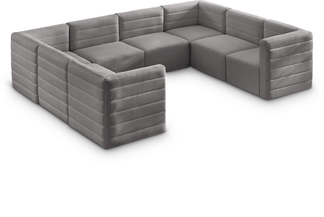 Quincy - 8 Piece  Modular Sectional - Simple Home Plus
