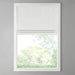 Galen - 35" Basketweave Room Darkening Cordless Roman Shade - White - Simple Home Plus