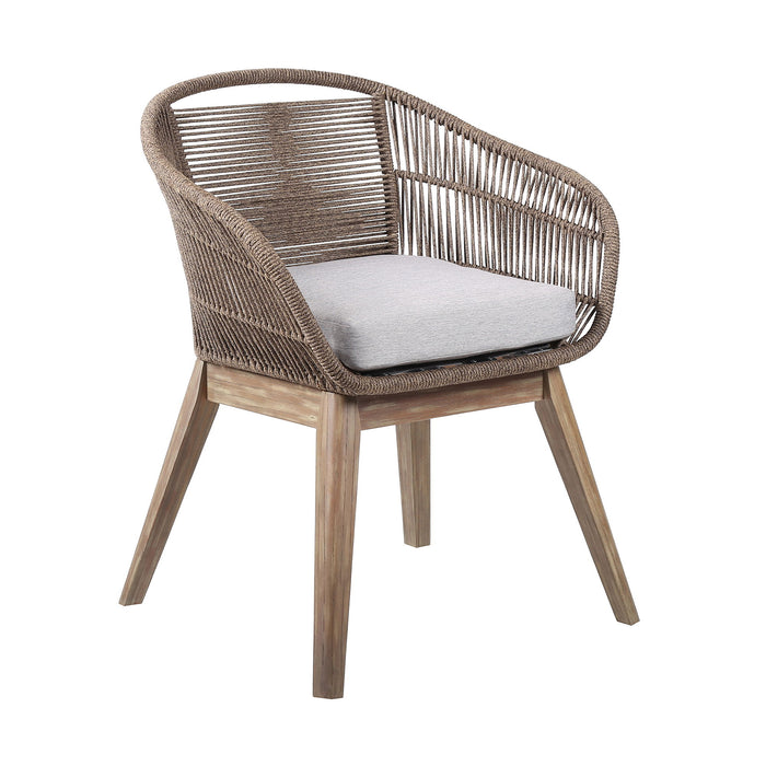 Tutti Frutti - Indoor / Outdoor Dining Chair - Light Eucalyptus / Latte - Simple Home Plus