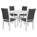 Judd - Round Wood Dining Table Set - Simple Home Plus