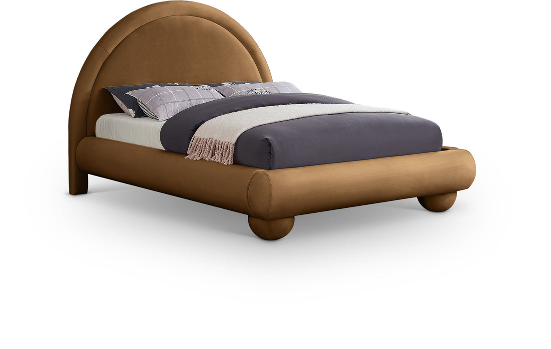 Madrid - Velvet Upholstered Bed - Simple Home Plus