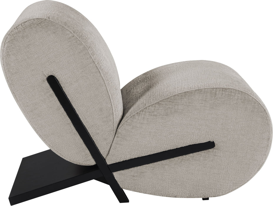 Akira - Fabric Upholstered Accent Chair - Simple Home Plus