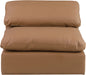 Comfy - Faux Leather Armless Chair - Simple Home Plus